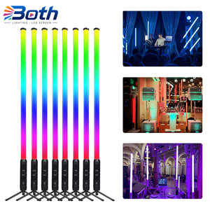 Outdoor Waterproof 360° Pixel LED Tube Wireless DMX Rechargeable Battery Stick Light for Events - Product Image 1