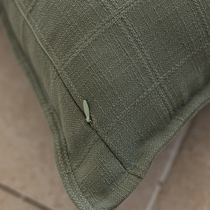 Copricuscino Minimalista in Poliestere a Doppia Faccia con Motivo a Quadri Bohémien <span class=keywords><strong>per</strong></span> <span class=keywords><strong>Divani</strong></span> <span class=keywords><strong>e</strong></span> <span class=keywords><strong>Poltrone</strong></span> - Product Image 6