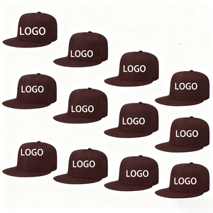 Bán buôn Acrylic <span class=keywords><strong>Snapback</strong></span> Mũ 6 Bảng điều khiển phẳng hóa đơn trống đồng bằng tùy chỉnh gorras Streetwear mũ - Product Image 1