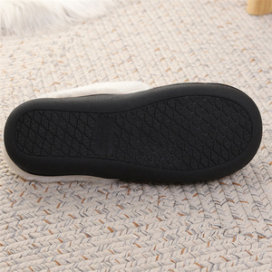 Conception de Noël chaud confortable en peluche diapositives doublé maison confortable tricot chambre femmes mousse à mémoire de forme pantoufles - Product Image 3