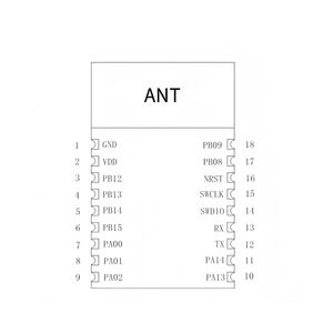 고성능 블루투스 모듈 Weikeng WKB5010 2.4GHz 초소형 RF 트랜시버 블루투스5 모듈 Arm Cortex-MO 블루투스 모듈 - Product Image 2