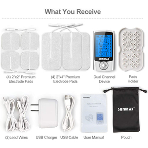 Hộ gia đình thiết bị y tế Mini 24 chế độ cổ trở lại Massager vật lý trị liệu máy Thiết bị giảm đau di động hàng chục đơn vị CE - Product Image 3