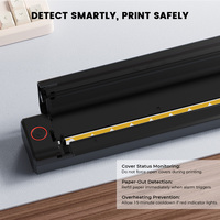 Nueva Impresora Portátil NEWYES de 8 Pulgadas Sin Tinta Mini A4, Impresora Térmica Móvil Inalámbrica, Mini Impresora A4 Sin Tinta