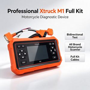 Dispositivo de Diagnóstico Profesional para Motocicletas Xtruck M1, Kit Completo, Prueba Bidireccional, Escáner para Todas las Marcas de Motocicletas - Product Image 1