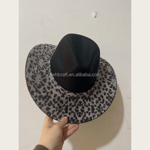 Sombrero con Diseño <span class=keywords><strong>de</strong></span> Leopardo y Pedrería, Sombrero <span class=keywords><strong>de</strong></span> Vaquera con Diamantes Brillantes, Sombreros <span class=keywords><strong>de</strong></span> Vaquera con Pedrería para Mujer, Sombreros Occidentales para <span class=keywords><strong>Despedida</strong></span> <span class=keywords><strong>de</strong></span> <span class=keywords><strong>Soltera</strong></span> - Product Image 1