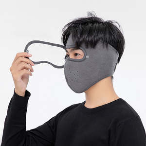 Masque facial coupe-vent chaud pour l'hiver, bonnet de ski, masques respirants, bonnets en polaire avec lunettes HD anti-buée pour le cyclisme - Product Image 5