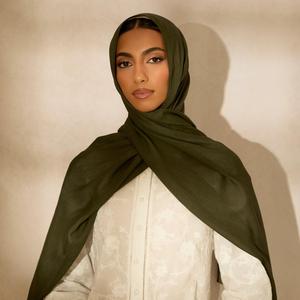 Hijab multifonctionnel en modal 180*70cm, foulard quotidien pour femmes musulmanes, personnalisable, doux, léger, élégant, islamique, modeste - Product Image 1