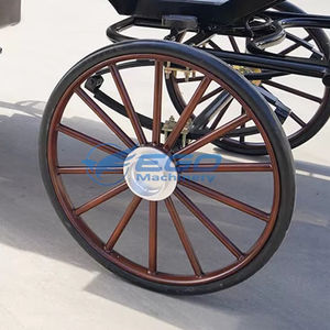 Transport à cheval touristique Transport spécial <span class=keywords><strong>Chariot</strong></span> tiré par cheval <span class=keywords><strong>Chariot</strong></span> touristique personnalisé en <span class=keywords><strong>grain</strong></span> de bois noir - Product Image 6