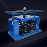 Isolateurs à ressort d'amortissement robustes pour grandes machines, utilisés dans les ventilateurs, les pompes, les tours de refroidissement et les groupes électrogènes.