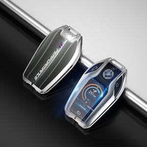 Keyyou-coque de clé télécommande de voiture LED, accessoire pour voiture, pour <span class=keywords><strong>BMW</strong></span> série 5 6 7 GT 730 740 530i X3 X5 X6 X7 G11 G12 740li, nouvelle sortie - Product Image 4