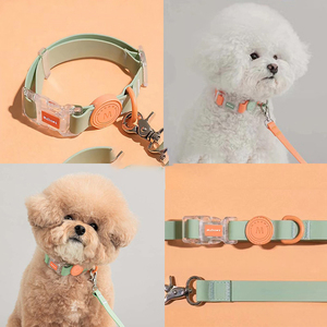 Custom Wholesale Adjustable Strong <strong>Dog</strong> <strong>Collar</strong> Leash Set Waterproof Silicone PVC Pet <strong>Collar</strong> Luxury Hand Free Leash For <strong>Dogs</strong> - Product Image 3