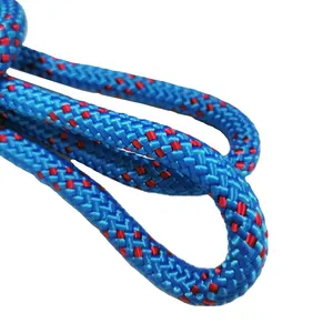 JINLI-Cuerda de embalaje de poliéster trenzado doble, con cuello de pico