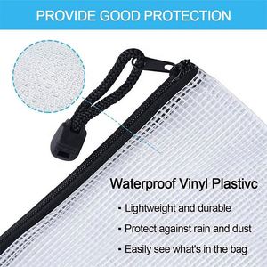 Promotional Art Drawing Packing Transparent Portfolio PVC Handle <b>Document</b> <b>Bag</b> - Product Image 6