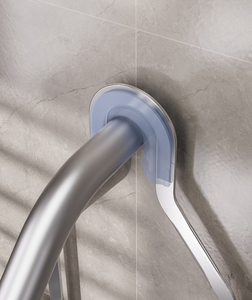 Punch-miễn phí treo tường vòi hoa sen lưu trữ giỏ có thể tháo rời phòng tắm kim loại lưu trữ Kệ treo loại với dao cạo móc áo - Product Image 3