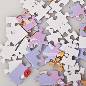 Puzzles éducatifs de luxe sur le thème des dessins animés, personnalisables, 50 pièces, pour enfants - Product Image 2
