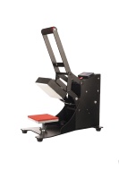 Nouvelle presse à chaud pour étiquettes plates 12*12CM, machine à sublimation semi-automatique multifonction pour vêtements