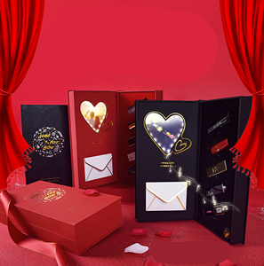 Custom logo Magnetic Gift Boxes Packaging Cosmetic Lipstick Box With Foam For Nail Polish