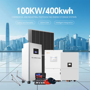 Sistem Tenaga Surya Hibrida Off Grid 100kw dengan Baterai 400kwh - Product Image 1