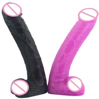 Grand et Épais Godemiché Artificiel Doux, Plug Anal – Produits Sexuels pour Adultes pour la Masturbation, Énorme Plaisir pour Femmes