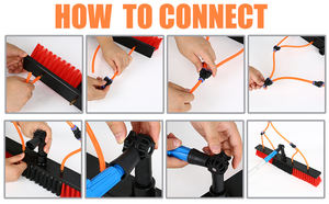 ชุดเสาทำความสะอาดกระจก<span class=keywords><strong>แบบ</strong></span>ใช้น้ำพร้อมแปรง  <span class=keywords><strong>แบบ</strong></span>ยืดหดได้ระดับมืออาชีพ - Product Image 6