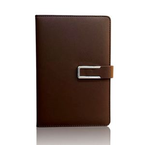 Carnet de notes A5 en cuir PU rigide avec stylo, essentiel pour le bureau, directement du fabricant - Product Image 4