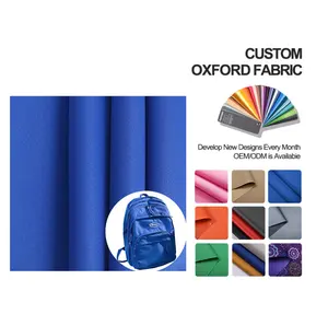 600 denier tear-resistant 100% polyester oxford pvc coating satin fabric
