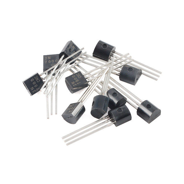 2N7000 N-Channel MOSFET Transistor 60V 200mA TO-92 Package -55~+150 Fast Switching Small Signal