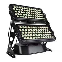 Lampe murale à double étage LED RGBW imperméable de 120x10W pour scène, éclairage d'événements en plein air
