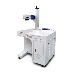 Gravação a laser uv voiern, máquina de marcação 20w 30w 50w 100w e fibra galvo com fonte laser max jpt raycus