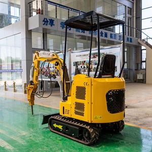 Productos Más Vendidos: Excavadora Compacta Ht15 de 1.5 Toneladas con Cubierta, Martillo Hidráulico y Profundidad de Excavación de 1735 mm - Product Image 6