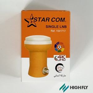 LNB Único de Banda KU de Alta Ganancia para TV Satelital Highfly OEM <span class=keywords><strong>STARCOM</strong></span> Ref.1541717, Alta Definición, 10.70-12.75 GHz - Product Image 6