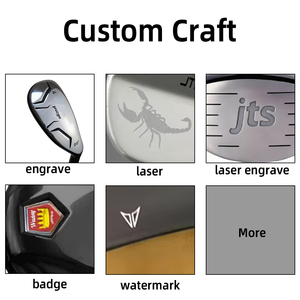 Ensemble de clubs de <span class=keywords><strong>Golf</strong></span> forgés et conducteur complet, en Fiber de carbone <span class=keywords><strong>ou</strong></span> en <span class=keywords><strong>acier</strong></span> inoxydable, 8 pièces - Product Image 5