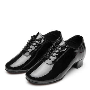 Chaussures de <span class=keywords><strong>danse</strong></span> latine professionnelles de 3,<span class=keywords><strong>5</strong></span> cm, chaussures de <span class=keywords><strong>danse</strong></span> moderne, rumba, samba, flamenco, chaussures de <span class=keywords><strong>danse</strong></span> de salon pour garçons - Product Image 2