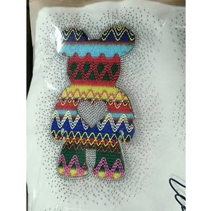 Nouvel animal Hotfix Rhinestone Motif fer sur cristal Design Fashion Rhinestone pour <span class=keywords><strong>sous</strong></span>-vêtements - Product Image 3