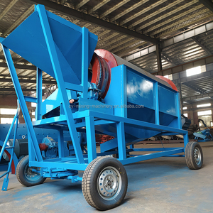 Ghana placer nhà máy chế biến kim cương vàng phục hồi cao nhà máy rửa vàng di động màn hình trommel - Product Image 3