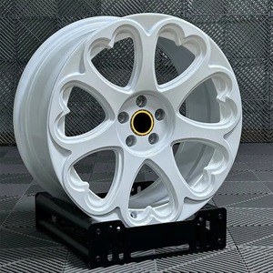 Cerchi Personalizzati 22 24 26 28 Pollici per Auto Passeggeri Ruote in Lega Forgiata Modello Cuore Rosa per Auto di Lusso - Product Image 4