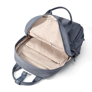 Sac à dos de mode urbaine pour femme, fermeture éclair, <span class=keywords><strong>en</strong></span> polyester et nylon, léger et minimaliste, idéal pour les loisirs, les voyages et les sorties. - Product Image 4
