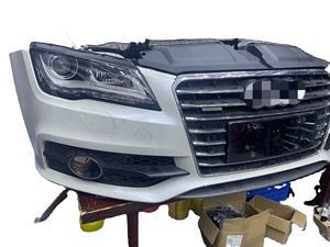 Kit de Carrocería Delantera Nuevo para <span class=keywords><strong>Audi</strong></span> A7 RS7 2011-2015, Piezas de Auto Cromadas de ABS con Recortes para Escape, Pago T/T - Product Image 4