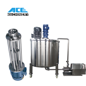Mezclador de Jabón Líquido de 300L, Mezclador Industrial de Líquidos de 500L, Tanque de Mezcla de Alto Cizallamiento de 1000L, Máquina Homogeneizadora para Agitar Aceites Esenciales - Product Image 4