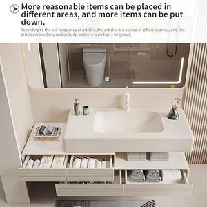 Европейская Современная водостойкая мебель, умная раковина для ванной - Product Image 5