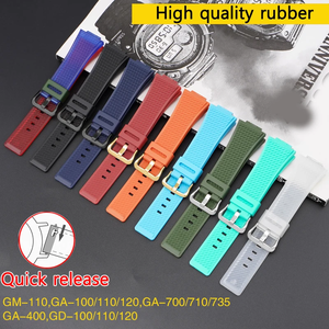 Watch Strap for <b>Men</b> Sport Silicone Rubber Wrist Band Bracelet - Product Image 6