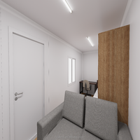 Maison de conteneur d'expédition modulaire préfabriquée extensible de 40 pieds 12m Unité d'hébergement pour chambre à coucher fabriquée à partir de panneau sandwich