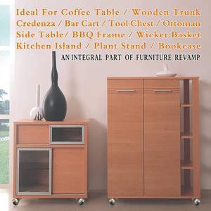 WBD 2-Zoll Kugeltyp Chrom-Stuhlrollen / Möbelrollen - Product Image 5