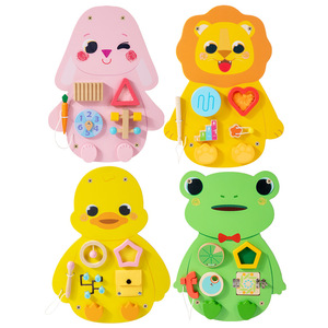 Jeux muraux amusants pour enfants, design créatif animal, entraînement de la motricité fine, jouets éducatifs interactifs DIY pour enfants - Product Image 1