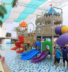 Mùa hè nước nóng trò chơi trẻ em trượt nước hồ bơi bên ngoài công viên nước JMQ-007072 - Product Image 2