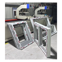 Ventana Corredera de PVC, Perfil de PVC, Triple Acristalamiento, Ecológica, Resistente a la Intemperie, para Viviendas, Certificación CE