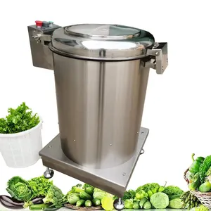 Mesin dehidrator Spinner Salad komersial, mesin dehidrator pemutar Salad sayuran, kapasitas besar, 70L, untuk bisnis