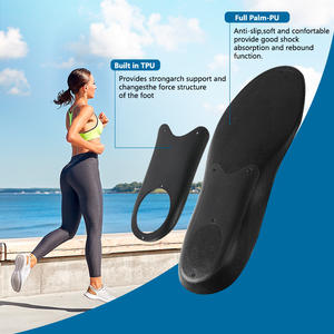Sol dalam dukungan lengkungan berdiri sepanjang hari Anti lelah ketahanan aus sol kaki datar Plantar Fasciitis bantuan Orthotics sol pemasok - Product Image 5