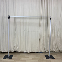 Support de toile de fond 3x3m en alliage d'aluminium réglable, style arche, pour décoration de mariage, robuste et écologique, vente chaude