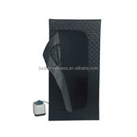 Sauna Portátil Plegable Moderna de 3L, Impermeable, con Vapor Húmedo, para Spa en Casa, Calentamiento Rápido, Cabina de Sauna Personal